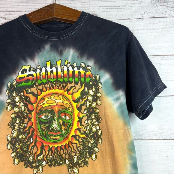Sublime Shirt Mens Tie Dye Band Graphic Tee Officially Licensed T-Shirt Size M - Picture 4 of 9
